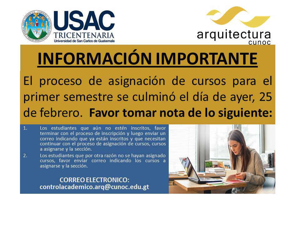 Finalización de Asignación de cursos